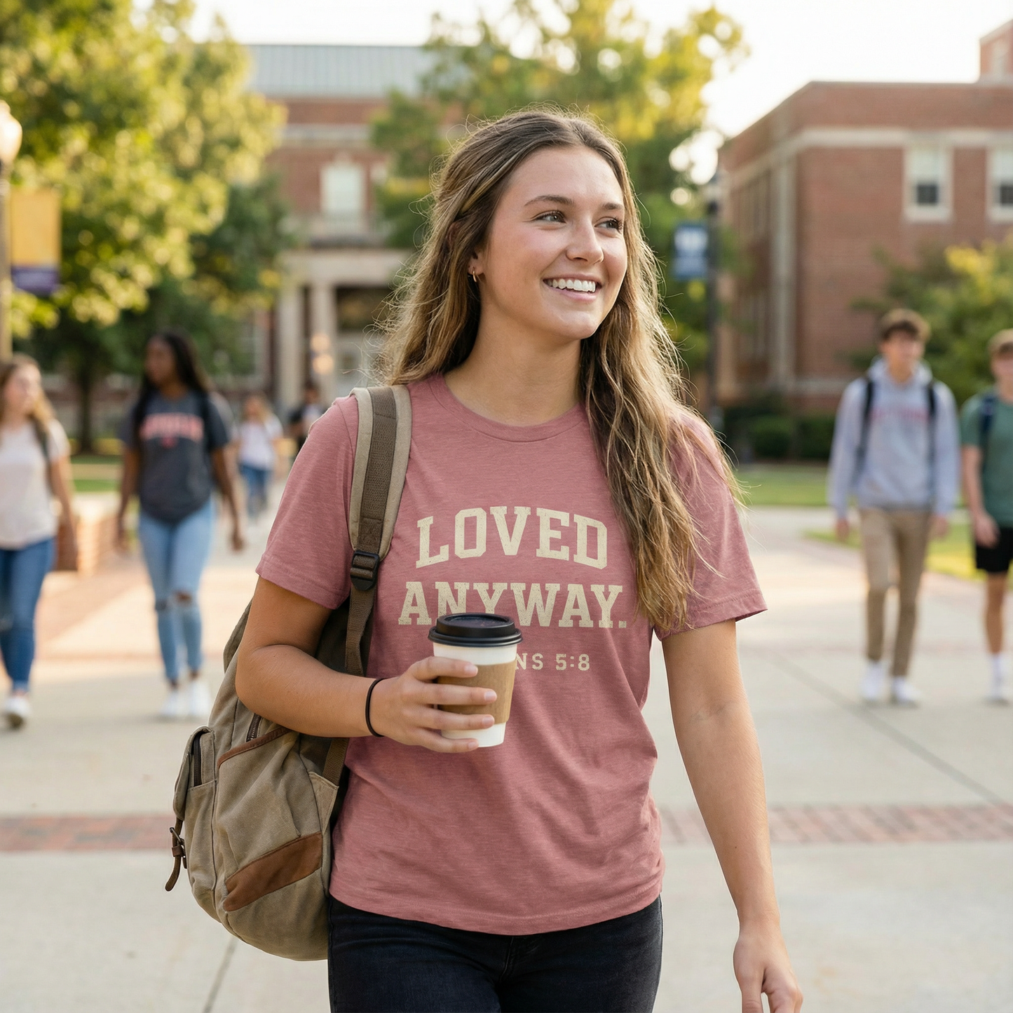 Loved Anyway    -    (Romans 5:8)    -    Essential Tee