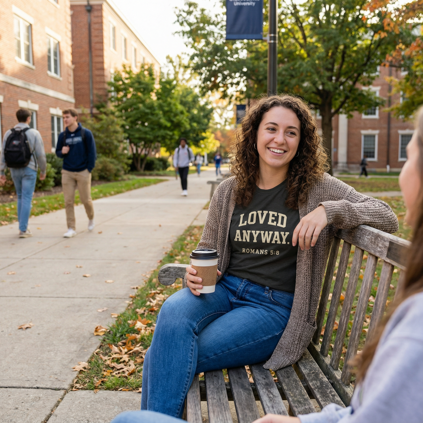 Loved Anyway. Wear Your Witness Signature Design - Romans 5:8