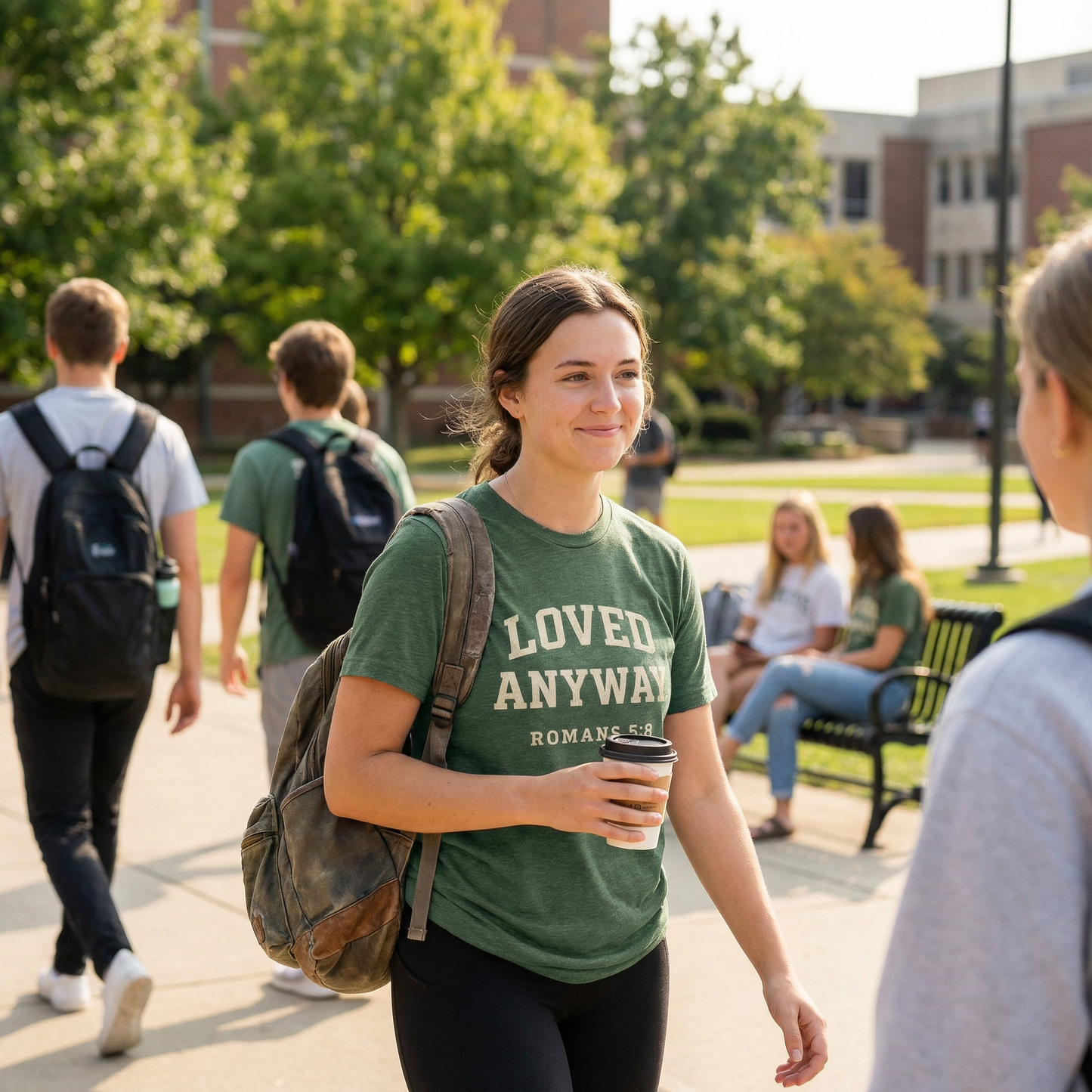 Loved Anyway. Wear Your Witness Signature Design - Romans 5:8