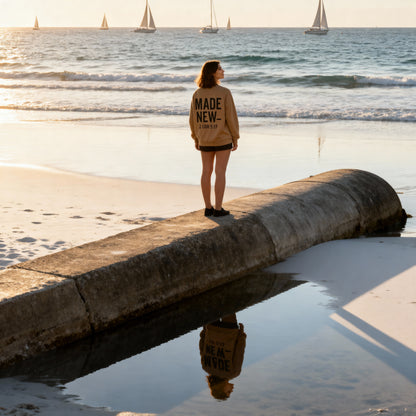 Made New. Crewneck -        2 Cor 5:17