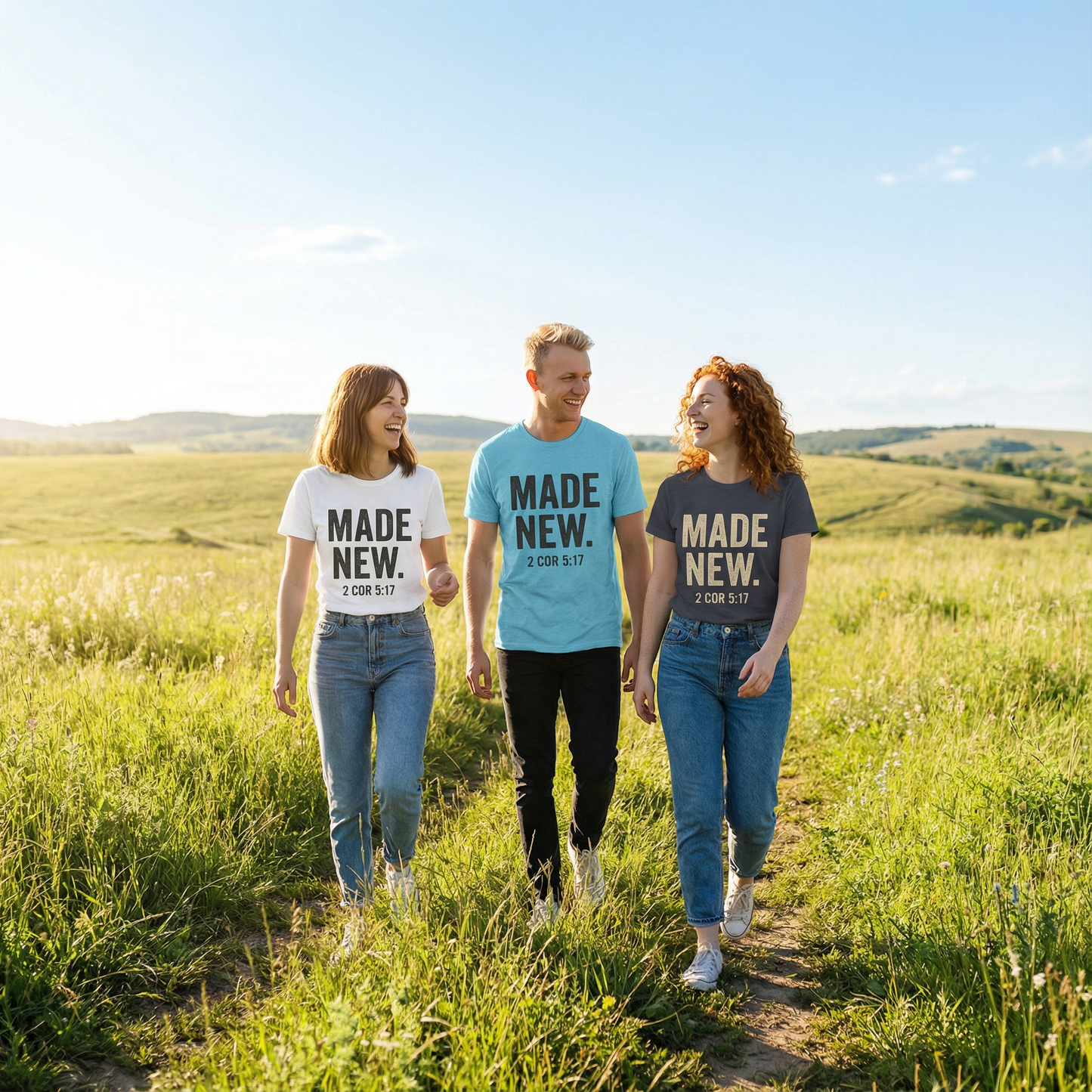 Made New. Wear Your Witness Essential Design - 2 Cor 5:17