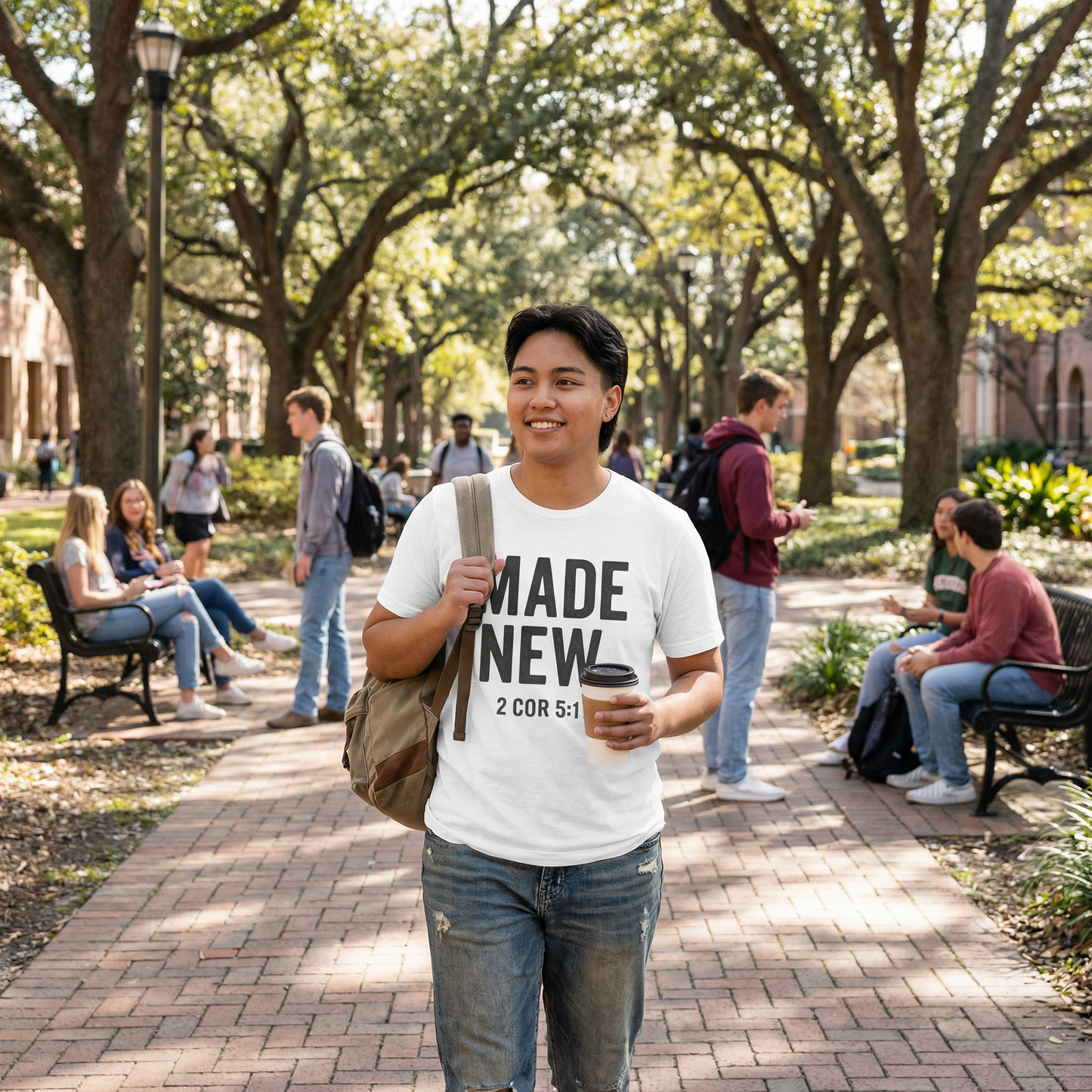 Made New. Wear Your Witness Essential Design - 2 Cor 5:17